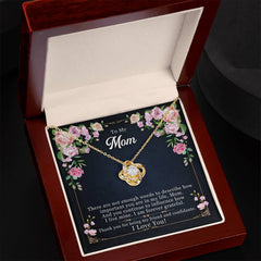 Forever Grateful Love Knot Necklace