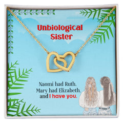 Best Friends Interlocking Hearts Necklace
