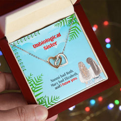 Best Friends Interlocking Hearts Necklace
