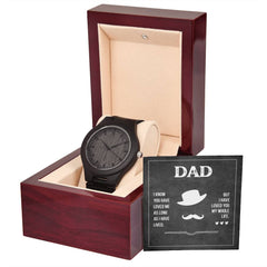 Dad's Love Wooden Watch