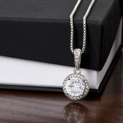Eternal Hope Cushion Cut Necklace