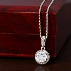 Eternal Hope Cushion Cut Necklace