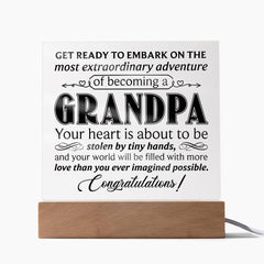 Grandpa LED Acrylic Plaque