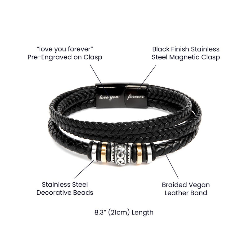 To My Stepdad Choice to Love Bracelet