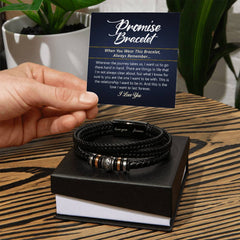 Promise Things in Life Love You Forever Bracelet