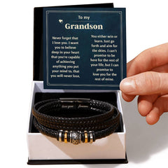 Love You Forever Bracelet for Grandson