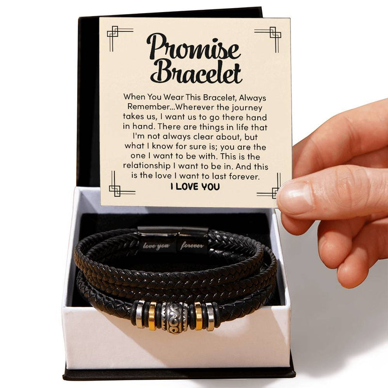 Love You Forever Promise Bracelet