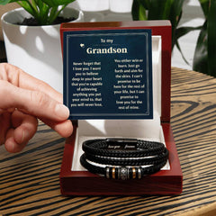 Love You Forever Bracelet for Grandson