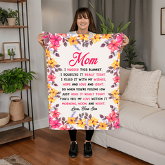 Mom, You Are My Love Coral Fleece Blanket