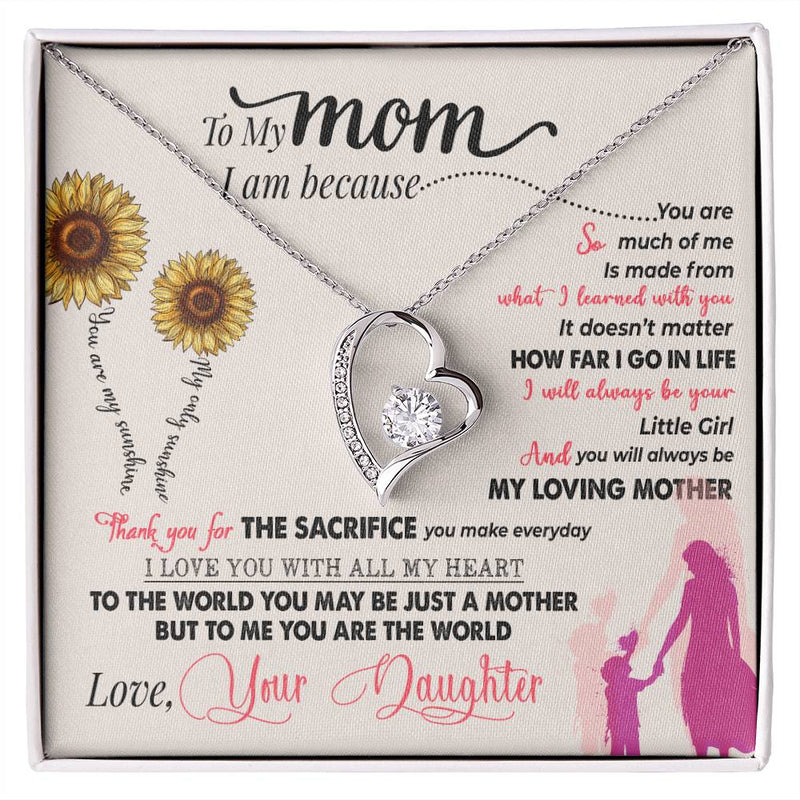 You Are My Sunshine Forever Love Necklace