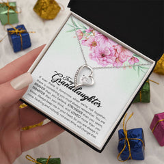 Brave Granddaughter Forever Love Necklace