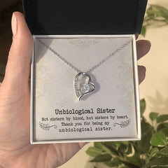 Unbiological Sister Forever Love Necklace