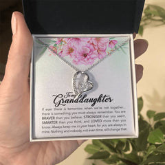 Brave Granddaughter Forever Love Necklace
