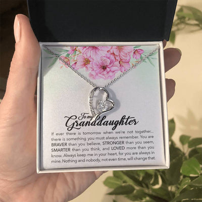 Brave Granddaughter Forever Love Necklace