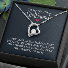 My Beautiful Girlfriend - Forever Love Heart Necklace