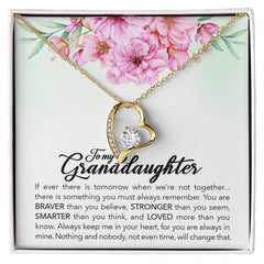 Brave Granddaughter Forever Love Necklace