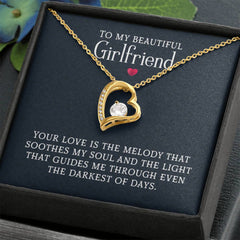 My Beautiful Girlfriend - Forever Love Heart Necklace