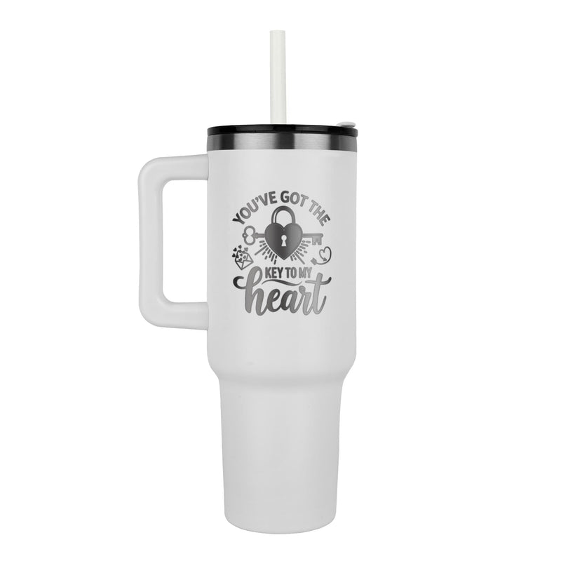 Key to My Heart 40 oz Tumbler