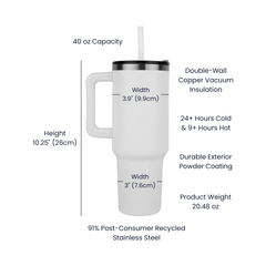 You Are My Missing Piece 40 oz Tumbler