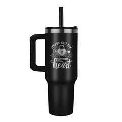 Key to My Heart 40 oz Tumbler