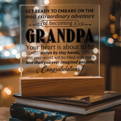 Grandpa LED Acrylic Plaque