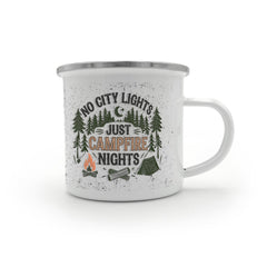 No City Lights Stainless Steel Camping Mug