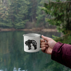 Mama Bear Stainless Steel Camping Mug