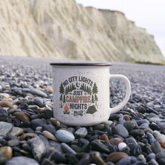 No City Lights Stainless Steel Camping Mug