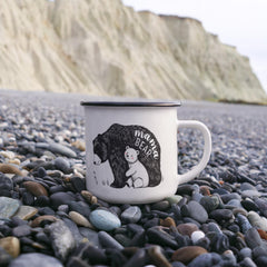 Mama Bear Stainless Steel Camping Mug