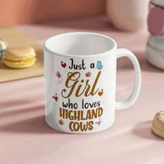 Just a Girl Ceramic Mug