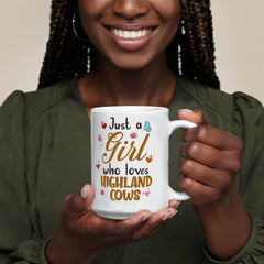 Just a Girl Ceramic Mug