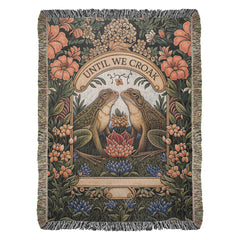 Til We Croak Personalized Heirloom Blanket