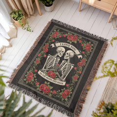 Til Death Do Us Part Personalized Heirloom Blanket