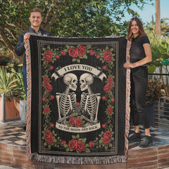 Til Death Do Us Part Personalized Heirloom Blanket
