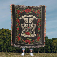 Til Death Do Us Part Personalized Heirloom Blanket