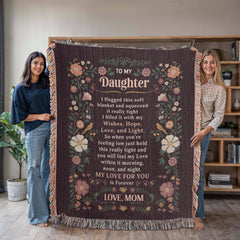 "To My Daughter" Heirloom Blanket