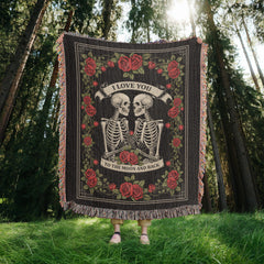 Til Death Do Us Part Personalized Heirloom Blanket