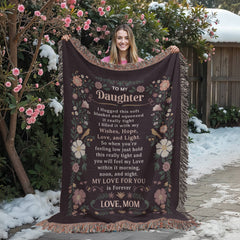 "To My Daughter" Heirloom Blanket