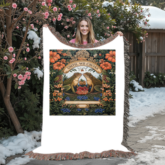 Til We Croak Personalized Heirloom Blanket