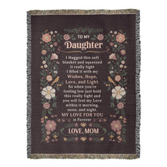 "To My Daughter" Heirloom Blanket